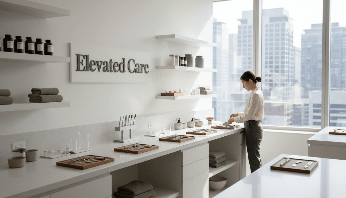 RANYA GROUP cleaning team preparing supplies